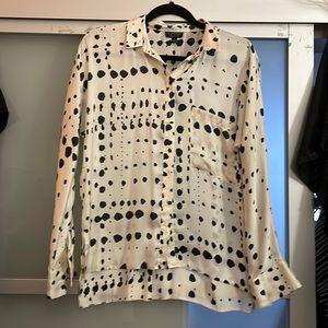 Top Shop Sheer Blouse